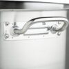 Winware Stainless Steel 80 Quart Stock Pot with Cover, Silver