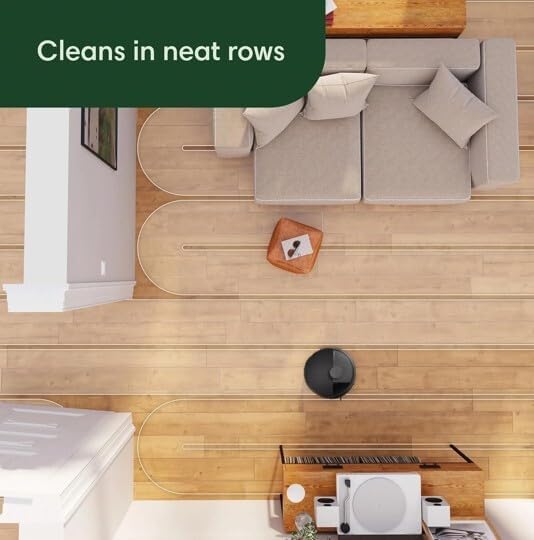 iRobot Roomba 104 2in1 Vacuum & Mop Robot - Self-Empties for 75 Days, Intense Power-Lifting Suction, Vacuums All Floors, Ideal for Pet Hair, LiDAR Smart Navigation Mapping, Mops Hard Floors, Black7 iRobot Roomba 104 2in1 Vacuum & Mop Robot - Self-Empties for 75 Days, Intense Power-Lifting Suction, Vacuums All Floors, Ideal for Pet Hair, LiDAR Smart Navigation Mapping, Mops Hard Floors, Black