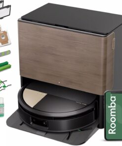 iRobot Roomba Max 705 Combo Robot Vacuum & Mop + AutoWash Dock – Extending Self-Cleaning Roller Mop, Retractable Mop Cover, Dual Brushes, Self-Empties, Heat-Washes & Dries, Avoids Obstacles, LiDAR