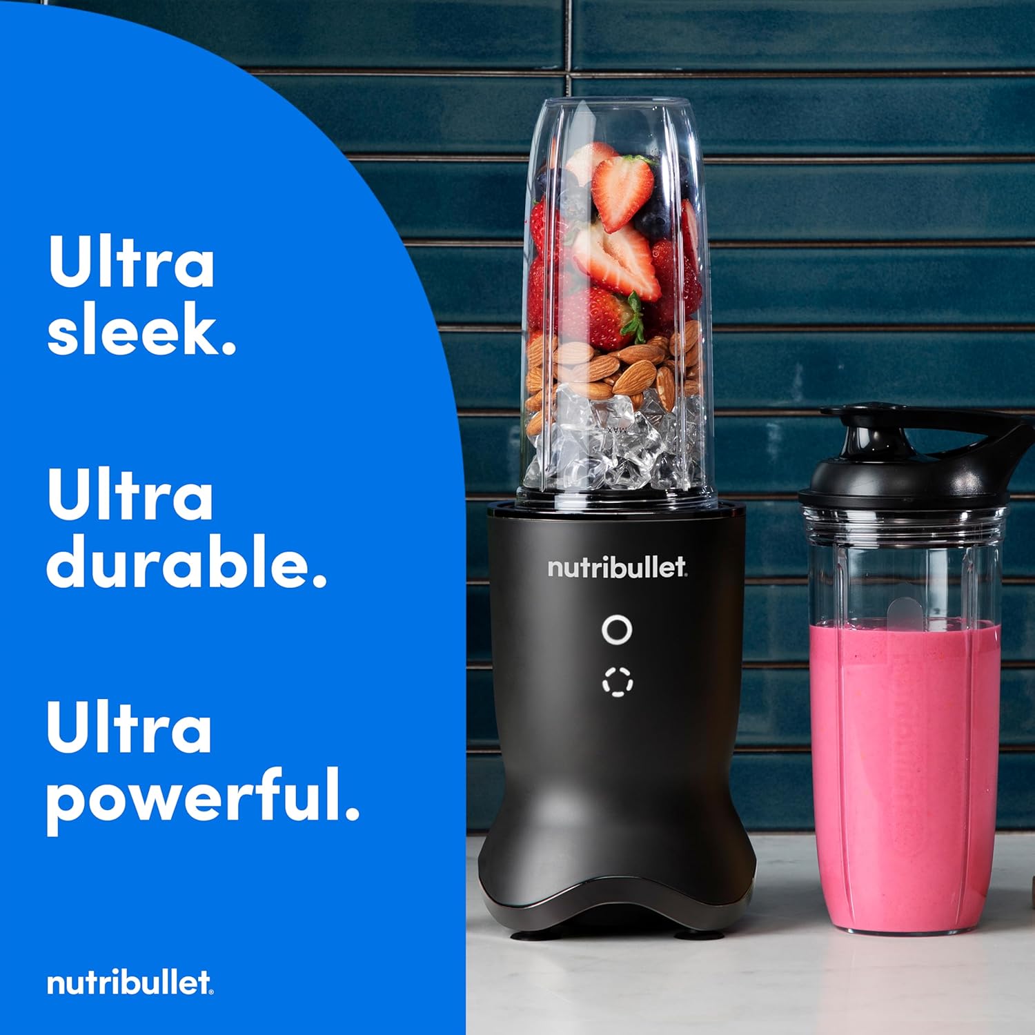 nutribullet Ultra Personal Blender NB50500AK, 32 oz, Satin Black1 nutribullet Ultra Personal Blender NB50500AK, 32 oz, Satin Black
