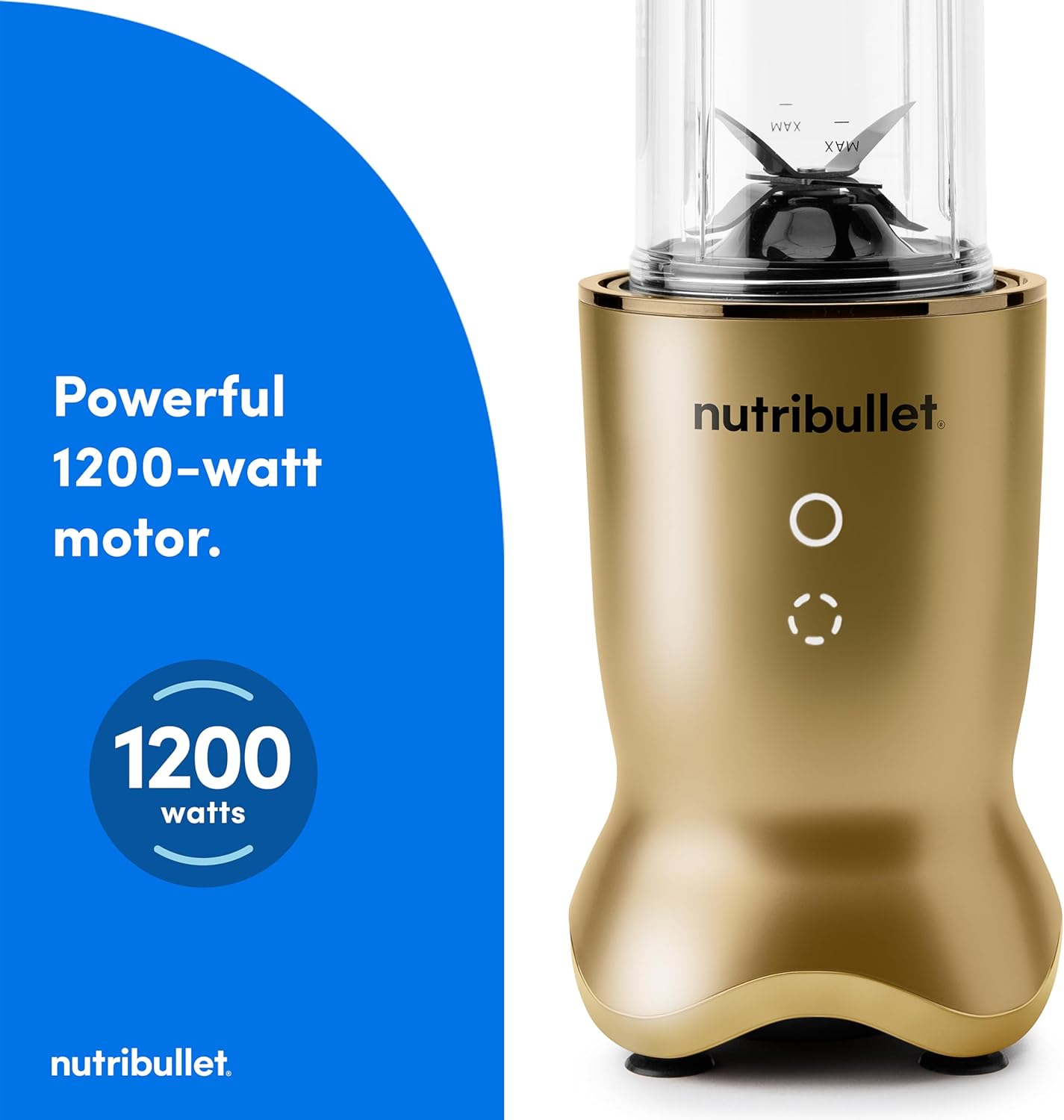 nutribullet Ultra Personal Blender NB50500BR, 32 oz, Brass5 nutribullet Ultra Personal Blender NB50500BR, 32 oz, Brass