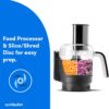 nutribullet® Ultra Plus+ 3-1 Compact Kitchen System, 1200W Kitchen System with Blender, Food Processor, and Coffee and Spice Grinder, 32oz and 24oz Blending Cups, 2-Cup Food Processor, Brass