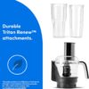 nutribullet® Ultra Plus+ 3-1 Compact Kitchen System, 1200W Kitchen System with Blender, Food Processor, and Coffee and Spice Grinder, 32oz and 24oz Blending Cups, 2-Cup Food Processor, Brass