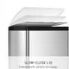 simplehuman 50 Liter / 13.0 Gallon Rectangular Kitchen Step Trash Can, Brushed Stainless Steel