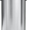 simplehuman 60 Liter / 16 Gallon Bullet Open Top Trash Can, Commercial Grade Heavy Gauge, Brushed Stainless Steel