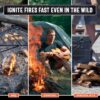 40lb Fatwood Fire Starter Sticks | 100% Natural Fire Starters for Grill, Campfire, Wood Stoves, Bonfires | Easy Firestarter w/Just 2 Sticks in All Weather Conditions by Billy Buckskin (40lb Box)