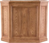 AIRCARE 696 400HB Digital Whole-House Console-Style Evaporative Humidifier, Light Oak