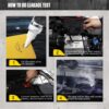 AUTOOL Automotive Smoke Machine, EVAP System Smoke Leak Detector with Air Pump/Flow Indicator/Pressure Gauge for All DC12V Vehicles