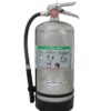 Amerex C260 6 Liter Class K Wet Chemical Fire Extinguisher with Stainless Steel Valve & Wall Hanger for Kitchen Use