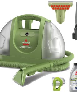 BISSELL Little Green Multi-Purpose Portable Carpet and Upholstery Cleaner, Car and Auto Detailer, with Exclusive Specialty Tools, Green, 1400B