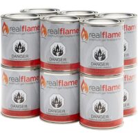 BOWERY HILL Traditional 12 Pack of 13 oz Isopropyl Alcohol Gel Fuel Cans for Indoor and Ourdoor Fireplaces