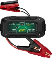 Battery Tender Charge N Start 1120 - Smart 12V/1 AMP Battery Charger and 1200 AMP Jump Starter Combo | 2-in-1 Battery Maintainer for Cars, Motorcycles, ATVs (USA Engineered)