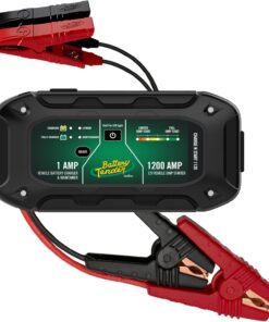 Battery Tender Charge N Start 1120 - Smart 12V/1 AMP Battery Charger and 1200 AMP Jump Starter Combo | 2-in-1 Battery Maintainer for Cars, Motorcycles, ATVs (USA Engineered)