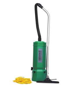 Bissell BigGreen Commercial BG1001 High Filtration Backpack Vacuum, 1375W, 25.5" Height, 10 qt Capacity, Green