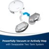 Bissell SpinWave Pet Robot, 2-in-1 Wet Mop and Dry Robot Vacuum, WiFi Connected with Structured Navigation, 3347