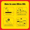 Bragg Organic Extra Virgin Olive Oil – Made with Greek Koroneiki Olives – Cold Pressed EVOO for Marinades & Vinaigrettes – USDA Certified, Non-GMO, Kosher (128 fluid Ounce)
