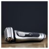 Braun Electric Razor for Men Foil Shaver with Precision Beard Trimmer, Rechargeable, Wet & Dry, Clean & Charge Station and Leather Travel Case, 6 Piece Set