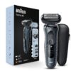 Braun Series 6 6046cs Electric Razor for Men, Wet & Dry, Electric Razor, Rechargeable, Cordless Foil Shaver with Charging Stand, Travel Case and Precision Trimmer, Black