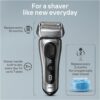 Braun Series 8 8567cc Electric Razor for Men, 4+1 Shaving Elements & Precision Long Hair Trimmer, 5in1 SmartCare Center, Close & Gentle Even on Dense Beards, Wet & Dry Electric Razor, 60min Runtime