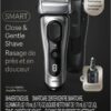 Braun Series 8 8567cc Electric Razor for Men, 4+1 Shaving Elements & Precision Long Hair Trimmer, 5in1 SmartCare Center, Close & Gentle Even on Dense Beards, Wet & Dry Electric Razor, 60min Runtime