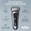 Braun Series 8 8567cc Electric Razor for Men, 4+1 Shaving Elements & Precision Long Hair Trimmer, 5in1 SmartCare Center, Close & Gentle Even on Dense Beards, Wet & Dry Electric Razor, 60min Runtime