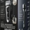 Braun Series 8 8567cc Electric Razor for Men, 4+1 Shaving Elements & Precision Long Hair Trimmer, 5in1 SmartCare Center, Close & Gentle Even on Dense Beards, Wet & Dry Electric Razor, 60min Runtime