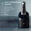 Braun Series 8 8567cc Electric Razor for Men, 4+1 Shaving Elements & Precision Long Hair Trimmer, 5in1 SmartCare Center, Close & Gentle Even on Dense Beards, Wet & Dry Electric Razor, 60min Runtime