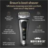 Braun Series 9 PRO+ 9577cc Electric Razor for Men, 5 Pro Shave Elements & Precision Long Hair Trimmer, 6in1 SmartCare Center, PowerCase for Mobile Charging, Wet & Dry, 60min Battery Runtime Braun Series 9 PRO+ 9577cc Electric Razor for Men, 5 Pro Shave Elements & Precision Long Hair Trimmer, 6in1 SmartCare Center, PowerCase for Mobile Charging, Wet & Dry, 60min Battery Runtime