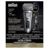 Braun Series 9 PRO+ Electric Shaver, Wet & Dry Razor, Pro SensoAdapt, 6in1 SmartCare Center, 9697CC, Silver