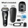 Braun Series 9 Pro 9460cc Electric Razor, Waterproof Foil Shaver, Wet/Dry Use, ProLift Beard Trimmer, 5-in-1 Cleaning & Charging SmartCare Center