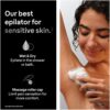 Braun Silk-épil 9 Epilator, Pivoting Head, Wet and Dry, Includes Body Trimmer, Shaver Head and Trimmer Comb, SES9-441