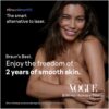 Braun Smart IPL, Skin i·Expert Pro 7: at Home Laser Hair Removal, Permanent Visible Hair Reduction, Vanity Case, Venus Razor, 3 Smart Heads, IPL7243