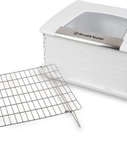 Brod & Taylor Folding Proofer & Slow Cooker (Proofer w/Accessory Shelf), White