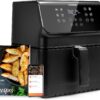 COSORI Air Fryer Pro II 5.8QT that Roast, Bake, Shake Reminder, 8 preset Functions, Cookbook & Online Recipes, Dishwasher-Safe, Black