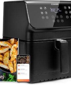 COSORI Air Fryer Pro II 5.8QT that Roast, Bake, Shake Reminder, 8 preset Functions, Cookbook & Online Recipes, Dishwasher-Safe, Black