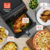 COSORI Air Fryer Pro II 5.8QT that Roast, Bake, Shake Reminder, 8 preset Functions, Cookbook & Online Recipes, Dishwasher-Safe, Black