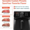 COSORI Air Fryer Pro II 5.8QT that Roast, Bake, Shake Reminder, 8 preset Functions, Cookbook & Online Recipes, Dishwasher-Safe, Black