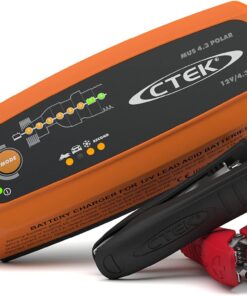 CTEK 56-958 MUS 4.3 Polar 12 Volt | Fully Automatic Extreme Climate 8 Step Battery Charger
