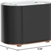 Café Express Finish 2-Slice Toaster | Extra-Wide Slots, Extra Lift for Waffles, Pastries, Texas Toast & More | 4 Pre-Set Functions, 8 Shade Options | Countertop Kitchen Essentials | Matte Black