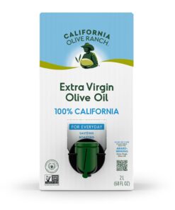 California Olive Ranch, 100% California Bag-in-Box Extra Virgin Olive Oil, 2L (Pack of 1)