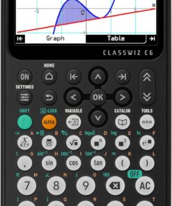 Casio fx-CG100 ClassWiz® Color Graphing Calculator with 3D Graph & Python | Large High-Res Display, Basic & Advanced Functions | Ideal for Exams, STEM, Programming & Advanced