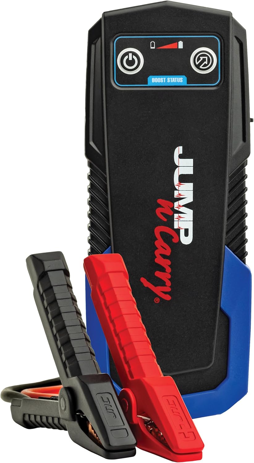 Clore Automotive JNC305 Jump-N-Carry 1000A 12 Volt Jump Starter for up to 6.0L Gasoline and 3.0L Diesel Engines Clore Automotive JNC305 Jump-N-Carry 1000A 12 Volt Jump Starter for up to 6.0L Gasoline and 3.0L Diesel Engines