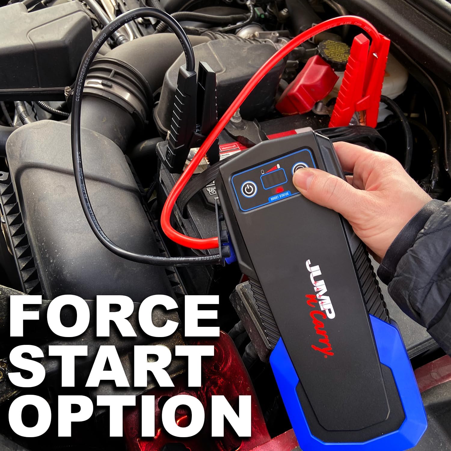Clore Automotive JNC305 Jump-N-Carry 1000A 12 Volt Jump Starter for up to 6.0L Gasoline and 3.0L Diesel Engines6 Clore Automotive JNC305 Jump-N-Carry 1000A 12 Volt Jump Starter for up to 6.0L Gasoline and 3.0L Diesel Engines