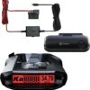 Cobra RAD 700i Radar Detector & SC 201 Smart Dash Cam + 2.5A OBD Port to Micro USB DIY Easy Hardwire Kit: Long Range Rapid Radar Detection, Full HD 1080P Video + 16GB SD Card, Built-in WiFi & GPS