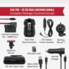 Cobra RAD 700i Radar Detector & SC 201 Smart Dash Cam + 2.5A OBD Port to Micro USB DIY Easy Hardwire Kit: Long Range Rapid Radar Detection, Full HD 1080P Video + 16GB SD Card, Built-in WiFi & GPS