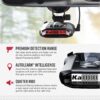 Cobra RAD 700i Radar Detector & SC 201 Smart Dash Cam + 2.5A OBD Port to Micro USB DIY Easy Hardwire Kit: Long Range Rapid Radar Detection, Full HD 1080P Video + 16GB SD Card, Built-in WiFi & GPS