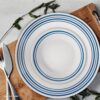 Corelle Vitrelle 18 Piece Glass Dinnerware Sets Service for 6, Triple Layer Chip & Crack Resistant Glass Plate and Bowl Sets, Laila