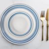 Corelle Vitrelle 18 Piece Glass Dinnerware Sets Service for 6, Triple Layer Chip & Crack Resistant Glass Plate and Bowl Sets, Laila
