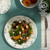 Corelle Vitrelle 18 Piece Glass Dinnerware Sets Service for 6, Triple Layer Chip & Crack Resistant Glass Plate and Bowl Sets, Wildflower