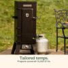 Cuisinart 36” Vertical Propane Smoker, 4 Removable Racks, Spacious BBQ Smoker with Wood and Water Trays, 15,000 BTU Heat for Smoked Meat, Brisket, Jerky, Fish, Perfect for Tailgates, Backyard, Camping